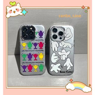 🎁ส่งของขวัญ🎁เคสไอโฟน สำหรับ 11 14 for iPhone Case 13 12 Pro Max น่าสนใจ ตลก การ์ตูน กันกระแทก เคสนิ่ม เคสโทรศัพท์