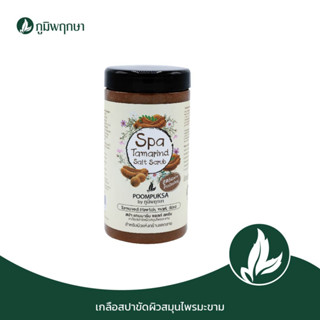 เกลือสปาขัดผิวสมุนไพรมะขาม 600 g. By ภูมิพฤกษา