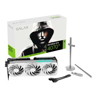 (การ์ดจอ) GALAX GEFORCE RTX 4070 TI EX GAMER WHITE - 12GB GDDR6X