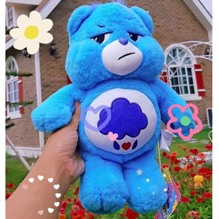 ตุ๊กตาแคร์แบร์ แท้ Care Bear Grumpy กรัมปี้ หน้าบึ้ง ลิขสิทธิ์เกาหลี