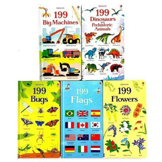 📚199 Usborne Childrens Books📚 เพ่ิมคำศัพท์ แยกหมวดหมู่ชัดเจน ภาพสวย น่าอ่าน