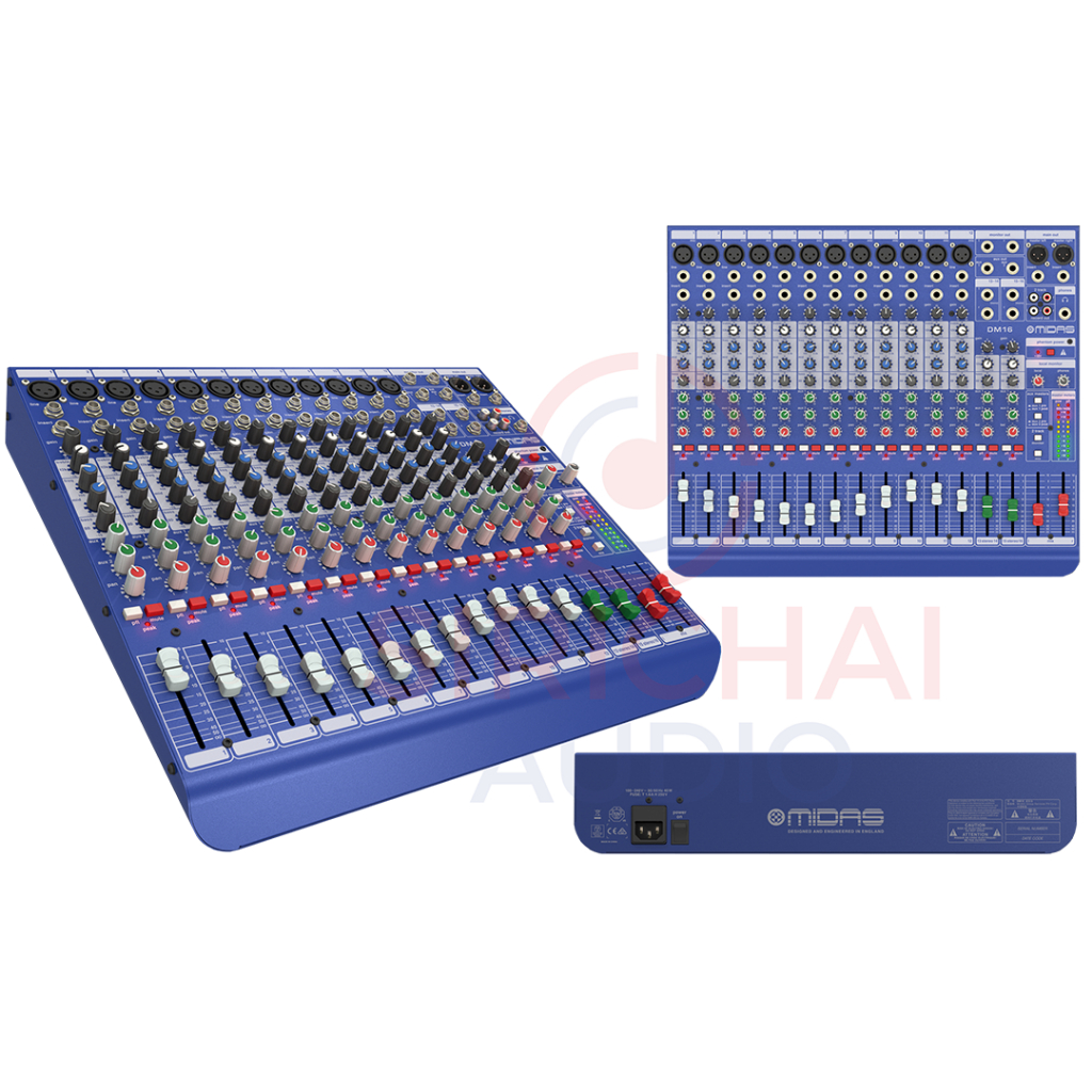 มิกเซอร์ mixer MIDAS DM16 ของแท้100% ประกันบูเช่