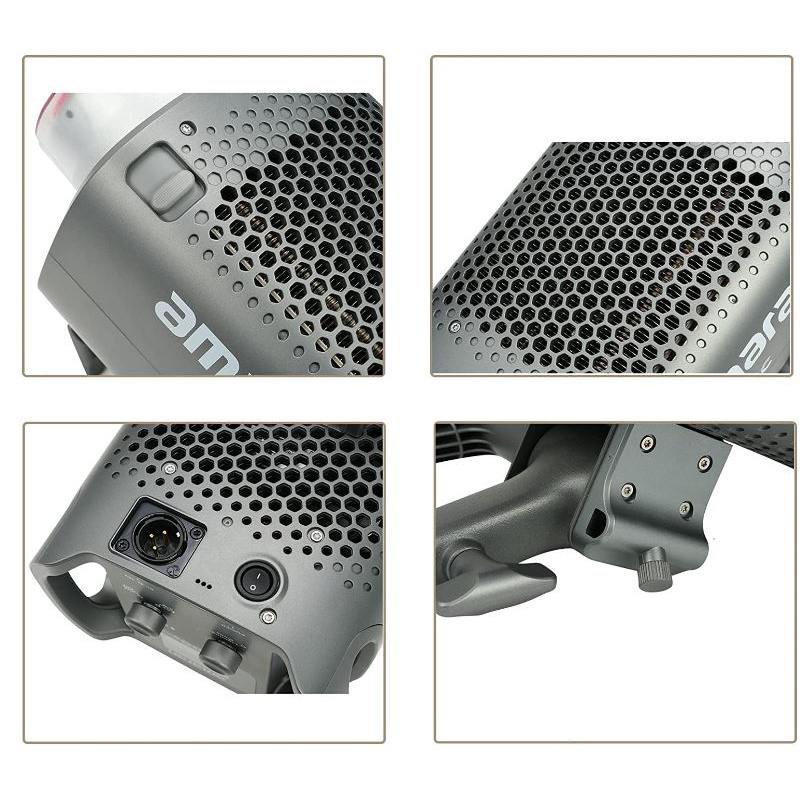 APUTURE AMARAN 300C RGBWW ปรับสีได้มากกว่า 10,000 เฉดสี ・กำลังไฟสูงถึง 300W แถมฟรี ร่มทะลุ