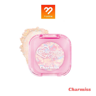 Charmiss Charming Glow Setting Powder 3.8 g. ชาร์มิส แป้งนางฟ้าอัพผิวไบรท์ ล็อคลุคเป๊ะตลอดวัน แป้งโปร่งแสงอัดแข็ง