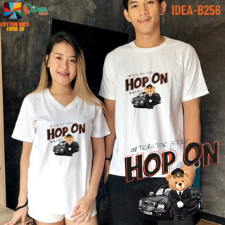 เสื้อยืดลายหมี เสื้อหมี 46 Cotton Comb 30 พรีเมี่ยม แบรนด์ IDEA T-SHIRTS