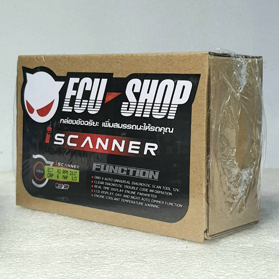 [OBD2] iScanner by ECU SHOP สแกนอ่าน-ลบโค้ด อ่านค่าต่างๆของรถยนต์ ปุ่มกดแบบ Touch Screen
