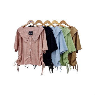 เสื้อทำงานสาวอวบอ้วน แฟชั่นไซส์ใหญ่ รอบอก50นิ้ว