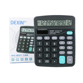 BAANHARDWARE เครื่องคิดเลข 12 หลัก สีดำ 12 Digits Electronic Calculator ER-E016