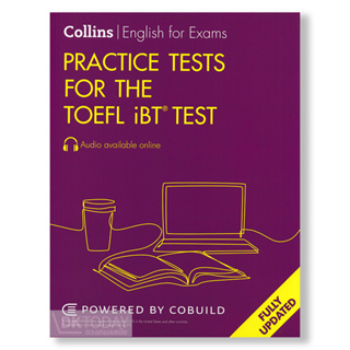 DKTODAY หนังสือ COLLINS ENG.FOR THE TOEFL TEST PRACTICE TEST FOR THE TOEFL IBT (2ED)