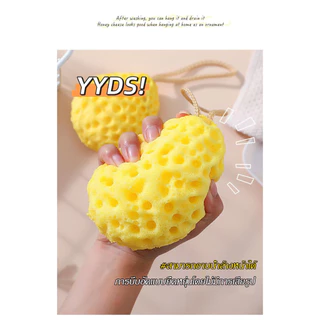 ฟองน้ำเด็กนุ่มนุ่ม ออร์แกนิค ขยายใหญ่พอดีมือเมื่อเปียกน้ำ