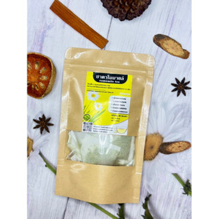 🌻ชาคาโมมายด์ ชาดอกคาโมมายด์ ชาช่วยนอนหลับง่าย (chamomile tea) ขนาด30ซองชา