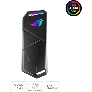 ASUS ROG Strix Arion Lite M.2 NVMe SSD Enclosure - USB3.2 GEN2 Type-C (10 Gbps), สาย USB-C to C