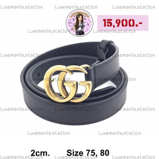 👜: New!! Gucci Belt 2 cm.‼️ก่อนกดสั่งรบกวนทักมาเช็คสต๊อคก่อนนะคะ‼️