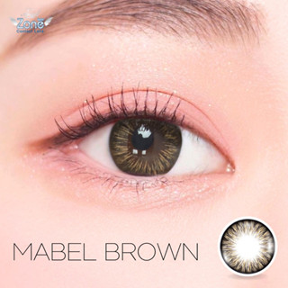 คอนแทคเลนส์ Angel Zone  รุ่น Mabel Brown 14.5