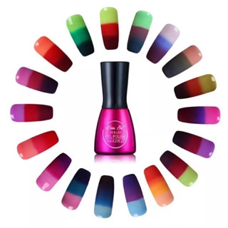 สีเจลทาเล็บ เปลี่ยนสีได้ตามอุณหภูมิ Belen ( สุ่มสี )