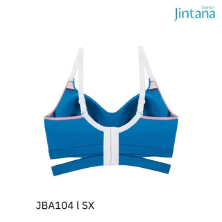 Jintana สปอร์ตบรา ไม่มีโครง รุ่น Active รหัส JBA104 ใส่สบาย กระชับ ระบายอากาศดี กระชับทุกการเคลื่อนไหว