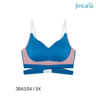 Jintana สปอร์ตบรา ไม่มีโครง รุ่น Active รหัส JBA104 ใส่สบาย กระชับ ระบายอากาศดี กระชับทุกการเคลื่อนไหว