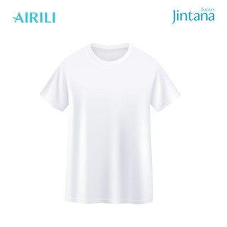 Jintana เสื้อยืดคอกรม  Airili  (คอกรม) รหัส JCP008