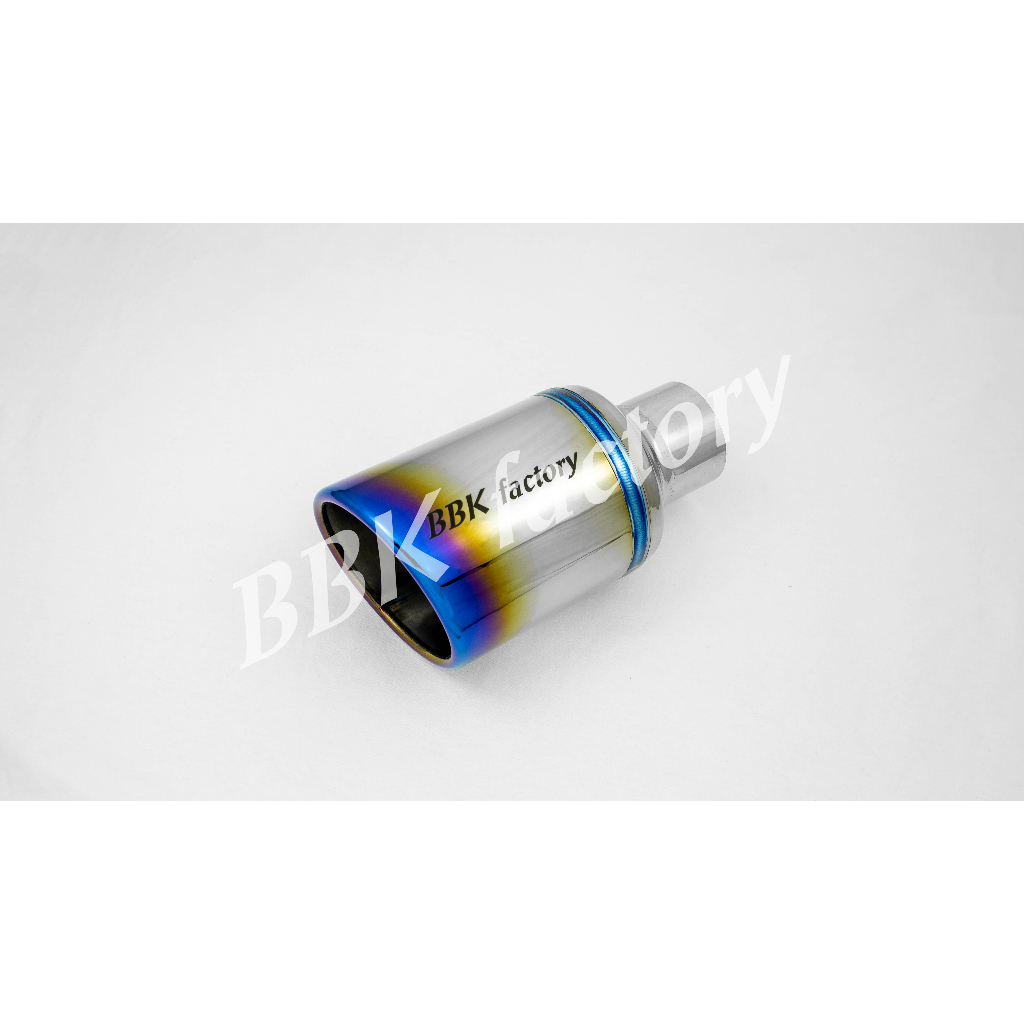ปลายม้วนเฉียง 4 นิ้ว Titanium [ BBK Factory ]