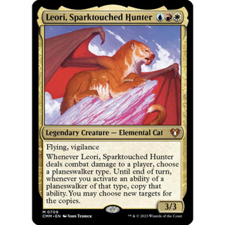 Leori, Sparktouched Hunter การ์ด Magic The Gathering ของแท้ จากชุด Commander Masters