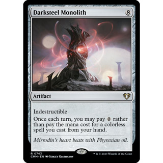 Darksteel Monolith การ์ด Magic The Gathering ของแท้ จากชุด Commander Masters