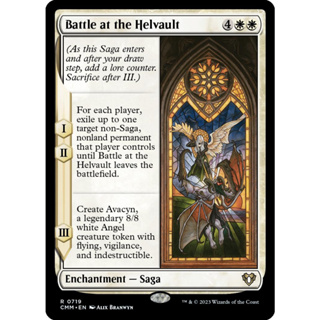 Battle at the Helvault การ์ด Magic The Gathering ของแท้ จากชุด Commander Masters