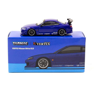 VERTEX Nissan Silvia S15 Blue Metallic 1:64 (TARMAC)