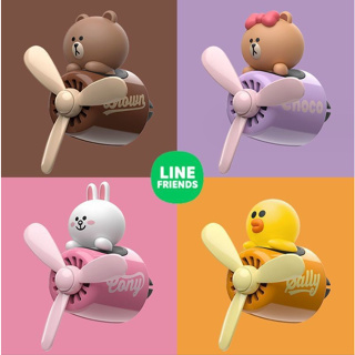 ✨COD✨Line Friends Brown น้ําหอมปรับอากาศรถยนต์ลายการ์ตูนหมีสีน้ําตาล