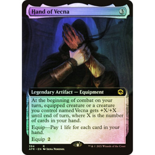 [MTG] Hand of Vecna [AFR] [ARTIFACT] [RARE] [FOIL VARIANTS] [ENG] (การ์ดเมจิค / Magic the Gathering)