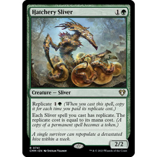 Hatchery Sliver การ์ด Magic The Gathering ของแท้ จากชุด Commander Masters