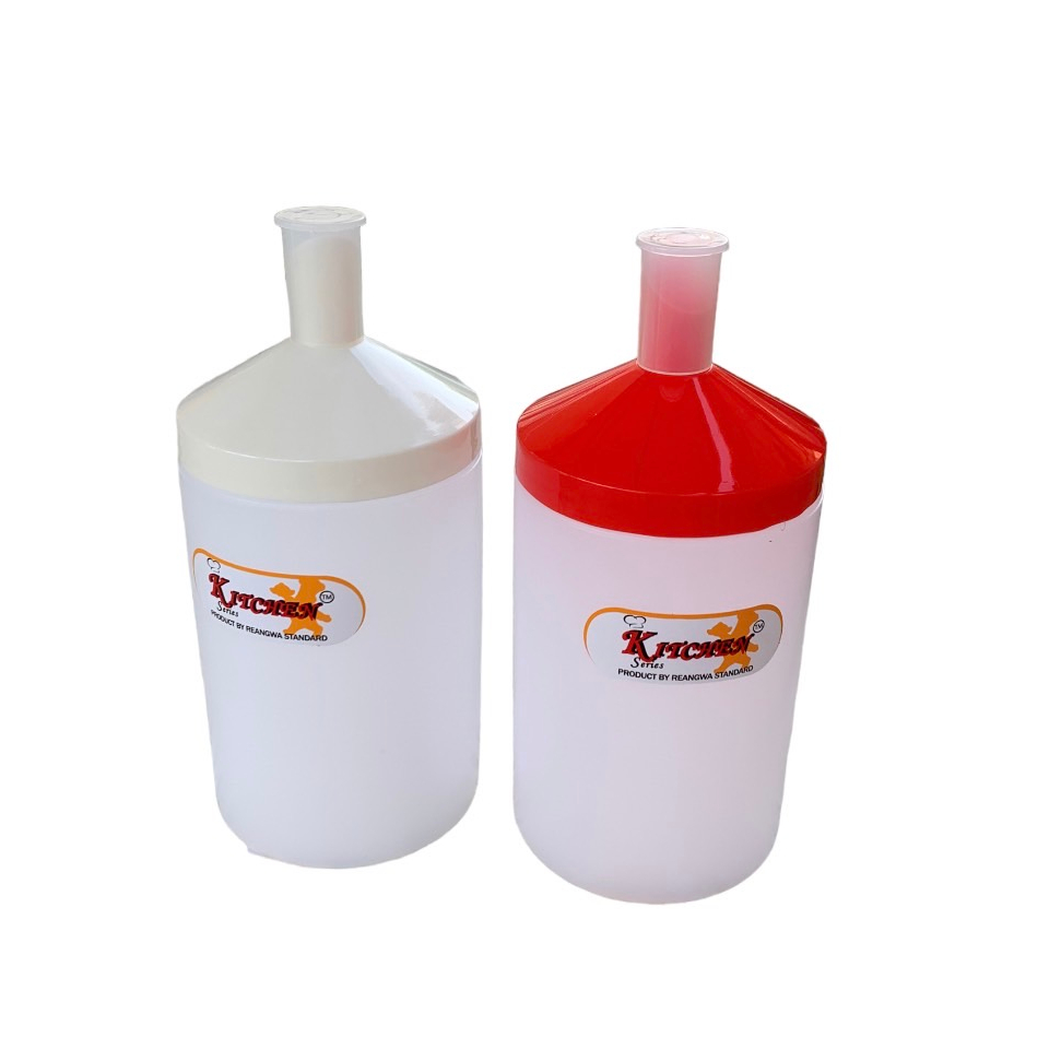 ขวดใสน้ำตาล พลาสติก PP ทนอุณภูมิ -5 ถึง 120 องศาเซลเซียส