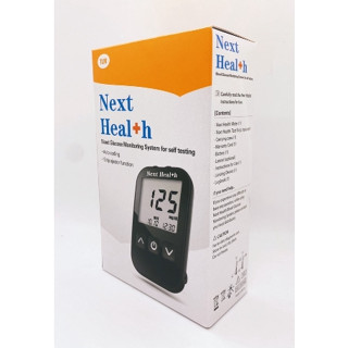 Next Health Meter Blood Glucose Test เครื่องตรวจน้ำตาล เครื่องตรวจน้ำตาลในเลือด 20015