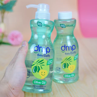 1 แถม1 DMP newborn ออร์แกนิค สบู่เหลวอาบน้ำสระผมสำหรับเด็กแรกเกิด 450 มล.แถม 450 มล.