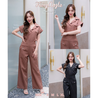 fairyangelstore - เซ็ทเสื้อคอปก+กางเกงขายาว (FY1198) #พร้อมส่ง #ชุดเซ็ทสวย #ชุดเซ็ทน่ารัก #ชุดเซ็ทแฟชั่น #ใส่เที่ยว
