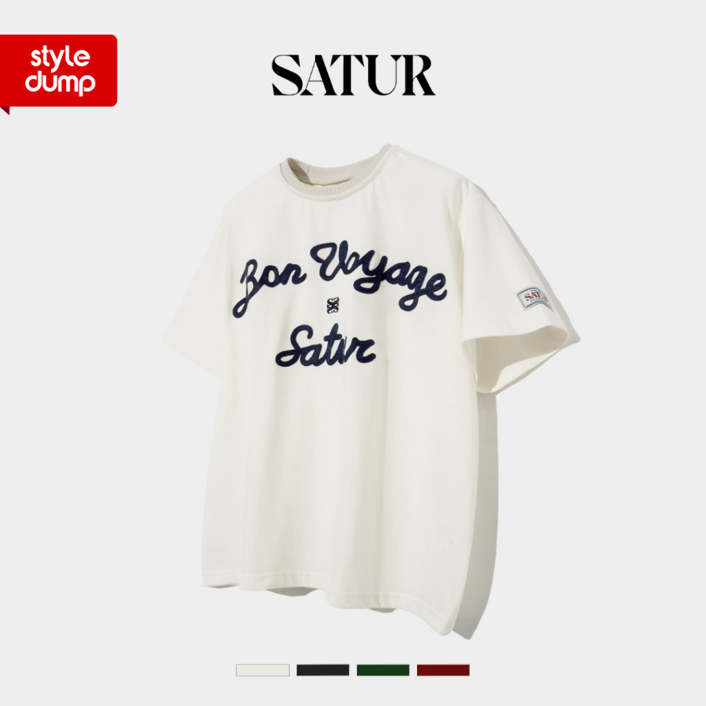 [Satur] Satur Logo Voyage T-Shirts (4 สี)