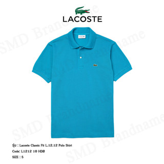 Lacoste เสื้อโปโลชาย รุ่น Lacoste Classic Fit L.12.12 Polo Shirt Code: L1212 10 HDB