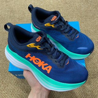 แท้💯% HOKA one one Bondi 8 ส่งไวส่งฟรี แวนส์ ได้ทั้งชายและหญิง