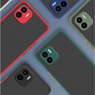 พร้อมส่ง Case Xiaomi Redmi A2Plus  เคสเสี่ยวมี่ เคสกันกระแทก ปุ่มสีผิวด้าน ขอบนิ่มหลังแข็ง Redmi A2Plus [ ส่งจากไทย ]