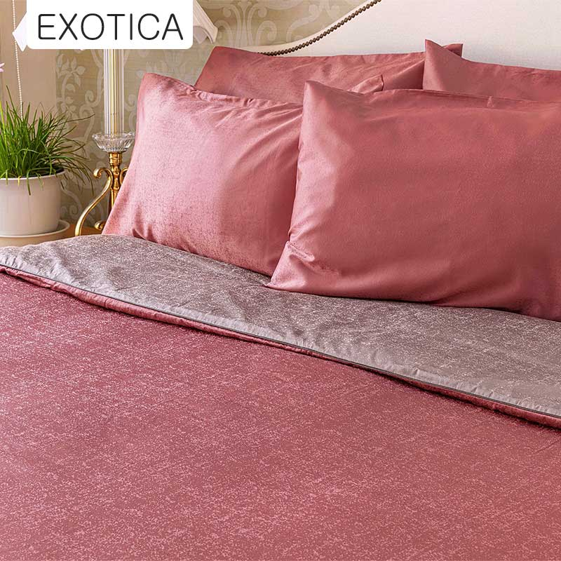 EXOTICA รุ่น Jubilee ชุดผ้าปูที่นอนรัดมุม + ปลอกหมอน ขนาด 6 / 5 และ 3.5 ฟุต