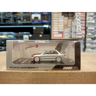 Inno64 1/64 Mitsubishi Lancer Evolution III Silver