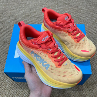 แท้💯% HOKA one one Bondi 8 ส่งไวส่งฟรี แวนส์ ได้ทั้งชายและหญิง