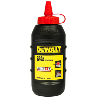 DEWALT หมึกเติมปักเต้า สีแดง 226 กรัม รุ่น DWHT47048-9 ผงชอล์กสูตรพิเศษติดแน่นทุกพื้นผิว สีสันสดใส ของแท้100%