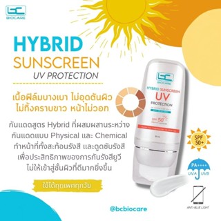 ☀️[ปรับสูตรใหม่] กันแดดสีขาว Hybrid Sunscreen UV Protection