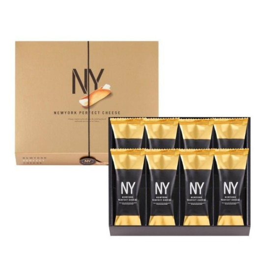 พร้อมส่ง หิ้วมาจากญี่ปุ่น ล็อตใหม่ New York Perfect Cheese  ขนมบิสกิตสอดไส้ด้วยชีสชิ้นโต กับครีมหอมหวาน