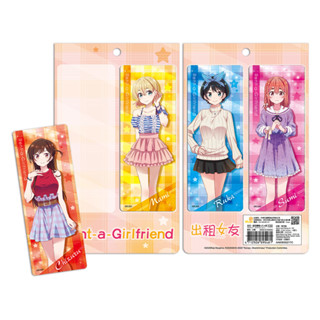 ที่คั่นหนังสือฟอยล์สีเงิน (4 นิ้ว)-Kanojo, Okarishimasu A