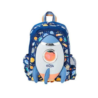 🎒Smiggle Backpacks Nursery bag กระเป๋าเป้ 🎒สมิกเกอร์ ขนาด 14-15 นิ้ว ลาย จรวดนูน 3D พร้อมส่งในไทย 🛻