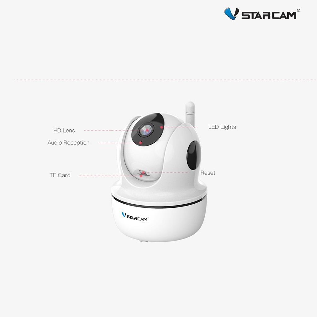 VStarcam CS26Q กล้องวงจรปิดIP Camera ความละเอียด 4MP มีAI รองรับWIFI 5G