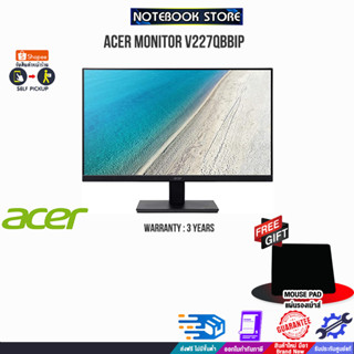 [รับเพิ่ม! แผ่นรองเม้าส์]ACER MONITOR V227QBbip/ประกัน 3 Y