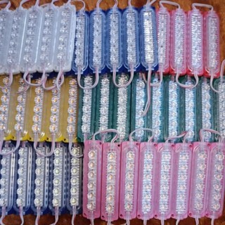ไฟโมดุล6ชิฟ ยาว10cm. มีไฟ12vและ24v กันน้ำมีกาว3mติดข้างหลัง(ราคา 1ดวง)