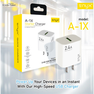 หัวชาร์จENYX รุ่น A-1X 1USB หัวชาร์จ Fast Charger 2.4A Smart Chip รองรับการชาร์จไว